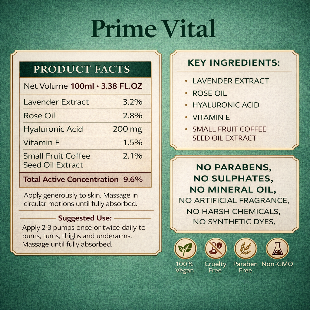 Skin Tightening Body Oil